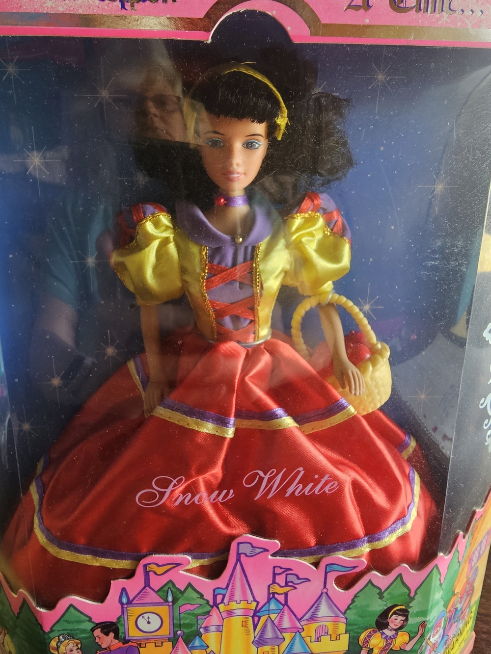 Snow White Doll - Red & Yellow Princess Dress ❤️💛
